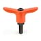 Morton Orange Plastic Adjustable Handle, Steel Components THP-3034-OR - alternate 1